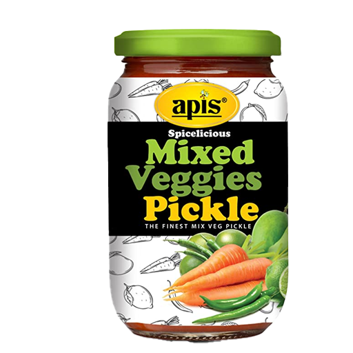 Apis Mixed Veg Pickle 500gm